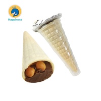 Nouveau biscuit cône au chocolat surprise avec jouet
