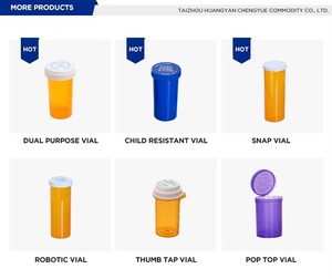 Flacons en plastique résistants aux enfants de 30dr, 40dr, 60dr, flacons de pharmacie, bouteilles - Product Image 3