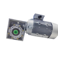 Moteur asynchrone monophasé 1,5 kW 2 CV 220 V 380 V CA avec réducteur à vis sans fin