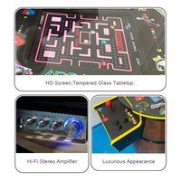 Machine d'arcade rétro en forme de tonneau à vin pour 2 joueurs, table de cocktail, borne de jeu d'arcade