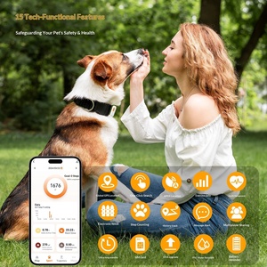 เครื่องติดตามสัตว์เลี้ยงอัจฉริยะพร้อม AGPS LBS <span class=keywords><strong>GPS</strong></span> ได้รับการรับรองมาตรฐาน CE - ไม่มีค่าบริการรายเดือน, ตรวจสอบสุขภาพ, ระบบ Geofence สำหรับตลาดยุโรป - Product Image 5