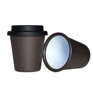 Tasses à café expresso réutilisables biodégradables de 3 oz avec logo personnalisé, tasses à thé de voyage - Product Image 2