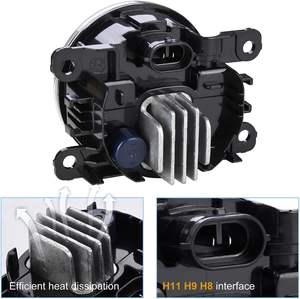 Mise à niveau des phares antibrouillard LED <span class=keywords><strong>de</strong></span> nouvelle génération pour Peugeot 206 <span class=keywords><strong>207</strong></span> 307 407 4007 - Product Image 4