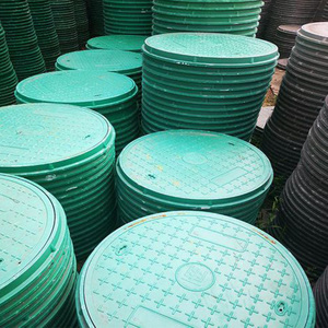 Welded Cut Composite BMC/SMC FRP/GRP Ductile Iron <strong>Manhole</strong> <strong>Cover</strong> EN124 Standard CE/ISO9001 Certified 600*600 Model for Sewer - Product Image 4