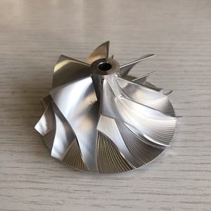 GTX3071 XX8849-<span class=keywords><strong>2</strong></span> 54.06/71.40Mm 6 + 6 Blades Boring 6.00 Prestaties Turbo Billet Compressor Wiel Voor 803712-0001/700711-0046 - Product Image 2