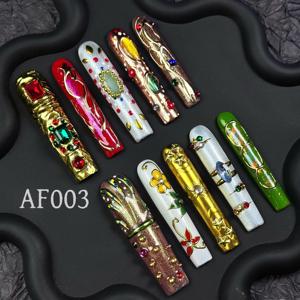 Vente en gros usine – Ongles artificiels en acrylique faits main, couleur personnalisée, de luxe, réutilisables, à presser, pour <span class=keywords><strong>manucure</strong></span> 3D et nail art - Product Image 1