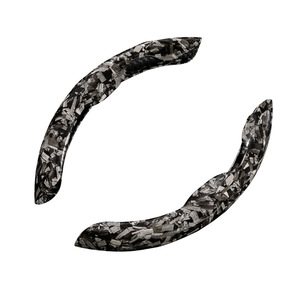 Ultrafino para todas las estaciones Universal verano antideslizante medio conjunto Clip-On hombres mujeres cubierta del <span class=keywords><strong>volante</strong></span> del coche grano de madera de arce de gama alta - Product Image 5