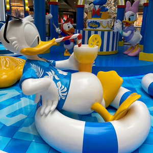 Scultura in Resina e Fibra <span class=keywords><strong>di</strong></span> Vetro Personalizzata <span class=keywords><strong>di</strong></span> Topolino, Minnie e Donald Duck per Parchi Giochi - Product Image 5