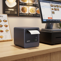 Impresora Térmica de Recibos HPRT TL31E con Cortador Automático de 80 mm, para Uso Comercial, con Conexión Bluetooth, USB y WIFI, Precio Económico