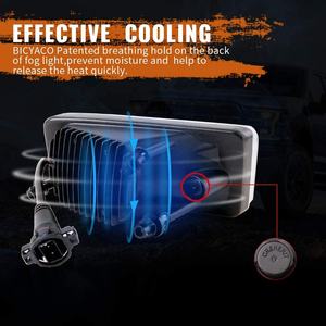 Feux antibrouillard à LED pour Chevrolet Silverado 1500 2500 3500 2008-2014/ Avalanche 2007-2011/ Suburban 2007-2014/Tahoe 2007-2014 - Product Image 4