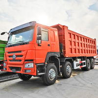 Service OEM Camion benne d'occasion Sinotruk Howo 6x4 8x4 371hp 375hp 380hp 10 roues pour l'exploitation minière en vente