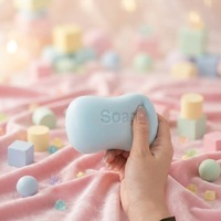 Savonnette réaliste en PU, jouet anti-stress souple à presser, jouet sensoriel de bureau, simple, mignon, unisexe