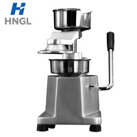 Machine professionnelle manuelle pour la fabrication de hamburgers, en acier inoxydable, pour former des galettes de bœuf