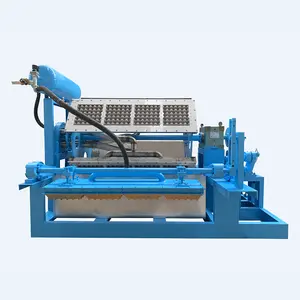 Customized molds sun dry 3000 pcs/hr waste paper egg pallet egg tray making machine