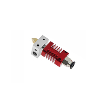 Bagian Printer 3D Logam Penuh J-head Hotend MK8 Kit Extruder untuk CR-10 CR-10S 3D V6 Bowden Extruder 1.75/0.4MM Nozzle