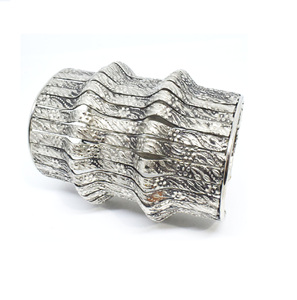 Vintage 1950 Australia March JAA Jewelry Hong Kong Lunar Brass <b>Bracelet</b> <b>Cuffs</b> for Women - Product Image 6