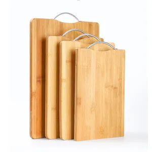 2021批发可折叠面包奶酪服务生态友好木大双色木3套木制竹子砧板
