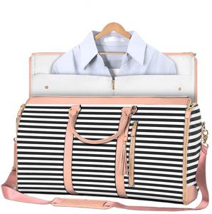 Sac de voyage suspendu grand format pour femmes, certifié BSCI, imperméable, avec pochette à chaussures - 2 en 1, valise suspendue pour vêtements et voyages - Product Image 1
