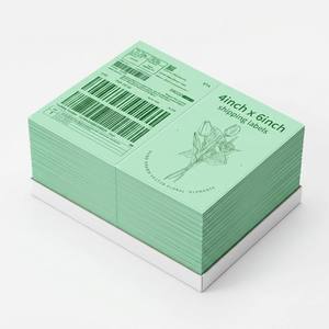 Etiquetas de envío térmicas en formato plegable de 4x6, coloridas, libres de BPA, impermeables, autoadhesivas, para logística, envíos exprés y FBA. - Product Image 5