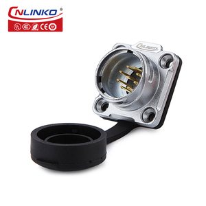 Cnlinko Không Thấm Nước Điện Kim Loại Nhanh Coupler M20 12 Pin Cắm Ổ Cắm Cho LED, Thiết Bị Sân Vườn, Chiếu Sáng Sân Khấu - Product Image 4