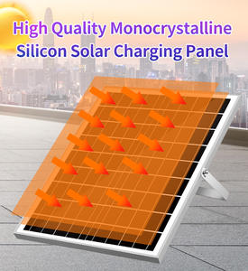 HK Mistai โคมไฟฟลัดไลท์กันน้ำ, 1200Lm Ip66 LED พลังงานแสงอาทิตย์สำหรับตั้งแคมป์ไฟกลางแจ้งโคมไฟสวนพลังงานแสงอาทิตย์โคมไฟข้างถนนติดผนัง - Product Image 3