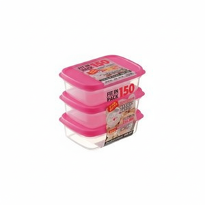 Contenitore In confezione rosa 150 3P per conservazione e conservazione degli alimenti - Product Image 1
