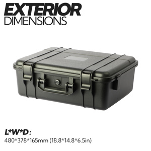 Étui de protection en plastique INCHOI pour objectif de caméra de drone, boîte de rangement étanche pour outils, boîte à outils - Product Image 3