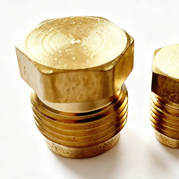 Raccord de raccordement en laiton forgé 1/4 pouce avec filetage SAE, résistant à la corrosion, 450-2800 PSI, série 57 pour applications gaz naturel/GPL