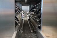 Machine de Tunnel rétractable à vapeur en acier inoxydable pour étiquette de manchon