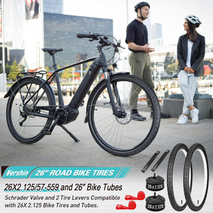 Juego de neumáticos para bicicleta 26x2.125, neumáticos interiores y exteriores para bicicleta de montaña, neumáticos resistentes al desgaste para todo terreno - Product Image 5