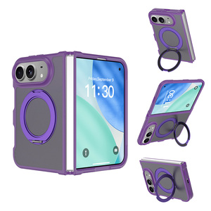 Nouvelle arrivée B526, coque magnétique pour iPhone 18 Fold, support antichoc, étui pliable pour iPhone Duo - Product Image 1