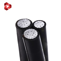Cable Aéreo de Aluminio de Baja Tensión (0.6/1kv) Cuádruple, Triple y Dúplex, XLPE ABC, Fabricante de Cables