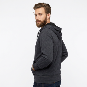Sudadera con Capucha y Cremallera Kuenzi para Hombre, Tejida, Informal, de Otoño, 100% Algodón, 300GSM, Suave, Resistente, Lisa para Imprimir - Product Image 2