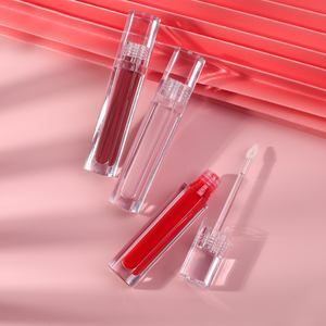 Prix d'usine, abordable, haute qualité, baume à lèvres liquide minéral hydratant et waterproof effet miroir, teinte glacée motif ours mignon - Product Image 2