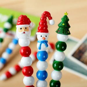 Bolígrafo de Papelería Navideño Personalizado con Diseño de Papá Noel, Muñeco de Nieve y Árbol, Bolígrafo de Regalo para Niños - Product Image 2