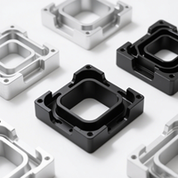 Usinage combiné CNC par tournage et fraisage pour la fabrication de pièces en aluminium pour supports complexes avec une seule configuration et une haute précision