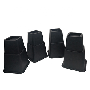 2025 Hot Selling High Quality Plastic ABS Adjustable Heavy Duty SGS Certified Bed <strong>Risers</strong> for <strong>Sofa</strong> Dining Kitchen Living Bathroom - Product Image 3