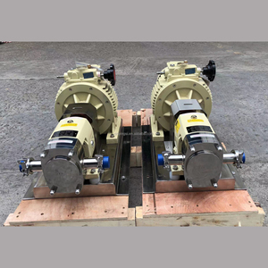 Pompe à lobes rotative sanitaire de qualité alimentaire, stator en acier inoxydable, hygiénique, pour le transfert de chocolat, de beurre de cacahuètes - Product Image 6