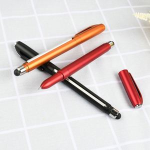 Stylo publicitaire multifonctionnel avec bannière rétractable et stylet tactile pour personnalisation de marque - Product Image 3