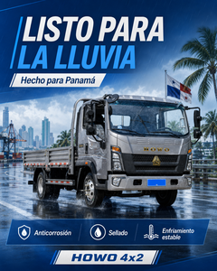 <span class=keywords><strong>Camion</strong></span> de livraison diesel Howo 4x2 5 tonnes à transmission manuelle pour le marché d'Amérique centrale - Product Image 6