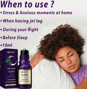 Aceite de Lavanda Orgánico 100% Puro y Natural en Roll-On de 10 ml, Marca Blanca, para Aliviar el Sueño, el Dolor de Cabeza y la Cefalea - Product Image 2