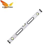 Règle de mesure de niveau magnétique en alliage d'aluminium de haute précision Instrument de niveau à bulle portable multifonctionnel pour un usage domestique