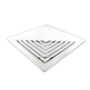 Good Quality Yizhong Supply Aluminum Square Ceiling Air Diffuser For HVAC System