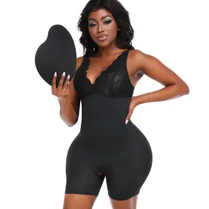 Tummy Control Bodysuit For Women Shapewear Short Hip Pad Butt Enhancer Lifter Slimming Body Shapers