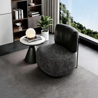 Canapé simple de luxe, fauteuil robuste avec coussin en mousse haute densité, convertible, écologique, pour bureau, hôtel, salon, chaise de détente
