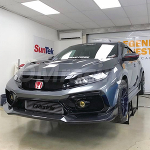 Pare-chocs avant en fibre de verre Style Vari Vrs pour <span class=keywords><strong>Honda</strong></span> <span class=keywords><strong>Civic</strong></span> <span class=keywords><strong>FK8</strong></span> Type <span class=keywords><strong>R</strong></span> Kits de carrosserie - Product Image 2