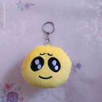Nouveau design Jouets en peluche pour enfants 8 cm Mini porte-clés en peluche à expressions Jouets en peluche doux pour machine à griffes