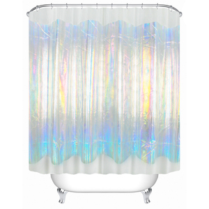 Cortina <span class=keywords><strong>de</strong></span> Ducha <span class=keywords><strong>de</strong></span> PEVA con Patrón Circular Colorido 2D - Cortina <span class=keywords><strong>de</strong></span> <span class=keywords><strong>Baño</strong></span> Impermeable y <span class=keywords><strong>Antimoho</strong></span> para Decoración del Hogar y Hoteles - Product Image 6