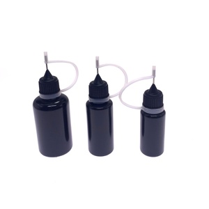 Flacon souple noir anti-lumière en PE pour cosmétiques, jus, nail art, colle de scellement, 10/20/30/<span class=keywords><strong>50</strong></span>/100 <span class=keywords><strong>ML</strong></span> - Product Image 5