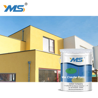 Peinture extérieure élastique au latex pour murs de maison meubles décoration intérieure revêtement mural en acrylique peinture en aérosol pour art mural à l'état liquide